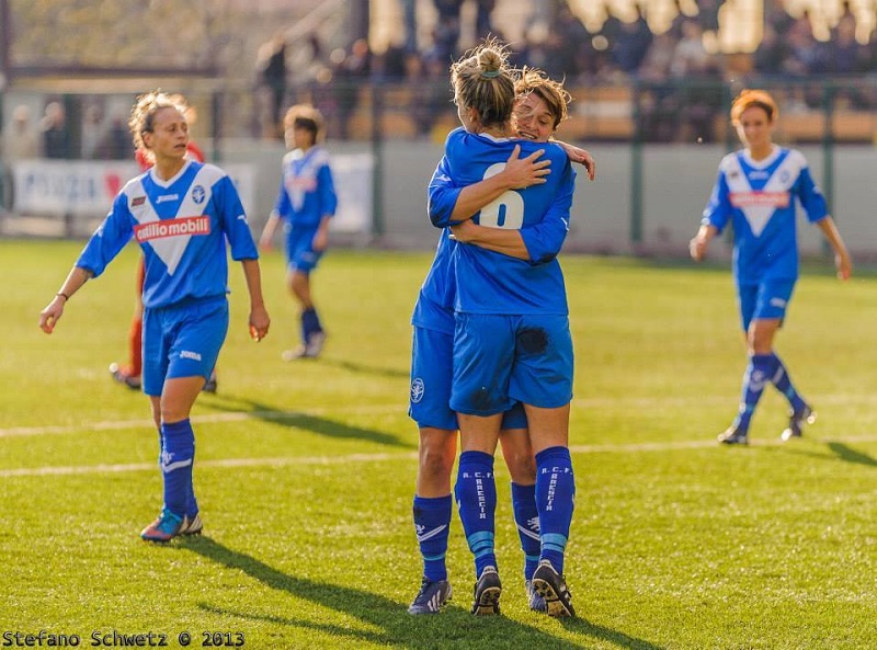 brescia femminile esultanza