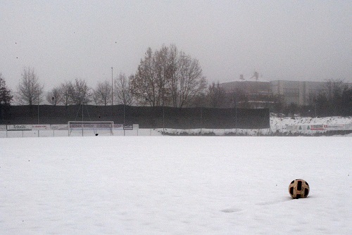 campo innevato