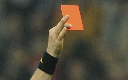 cartellino rosso ok