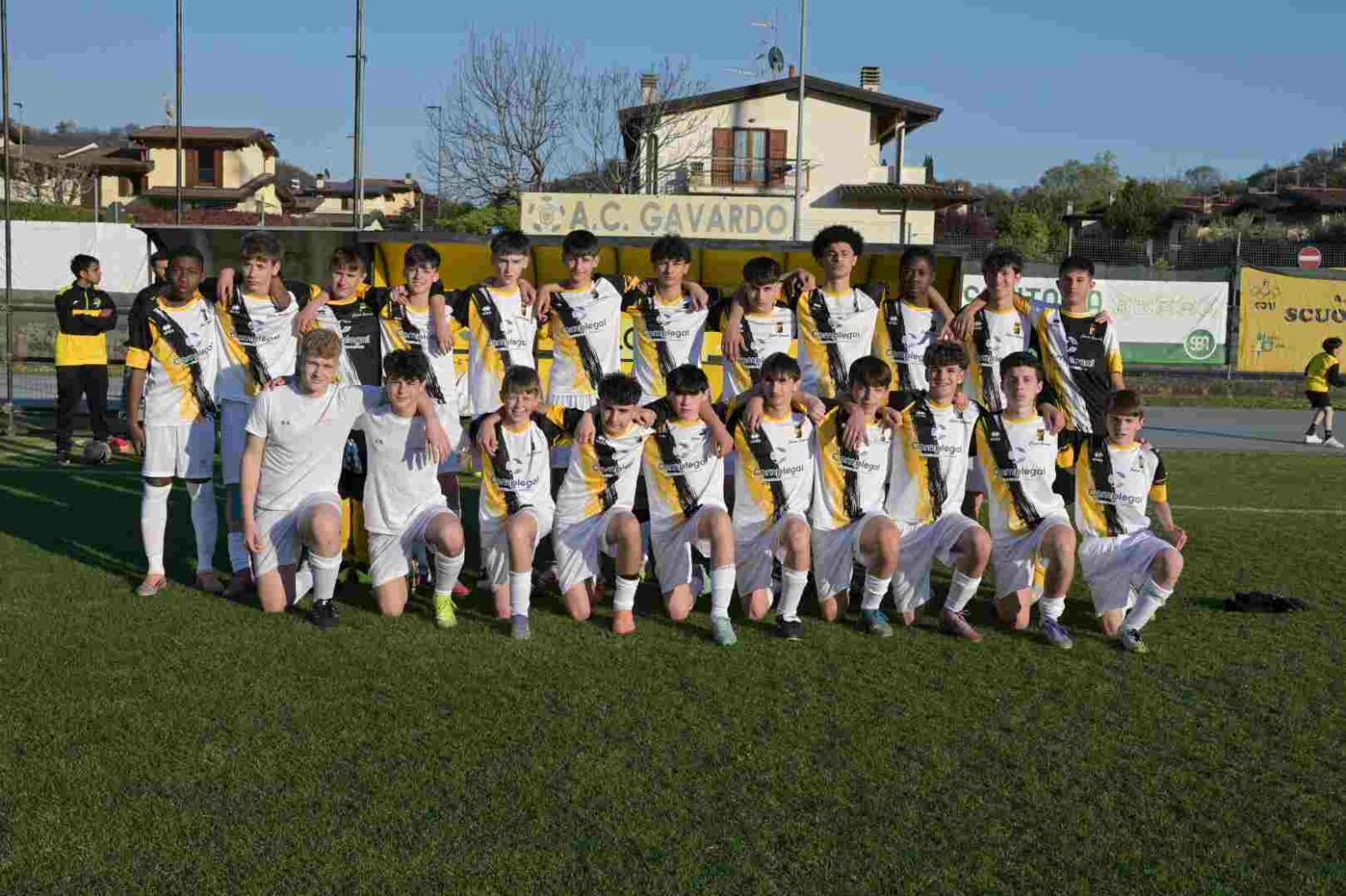 La squadra del Gavardo contro il Venezia (Credits: A.C. Gavardo)