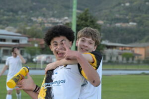 L'esultanza di Petrillo al gol del Gavardo contro il Venezia (Credits: A.C. Gavardo)