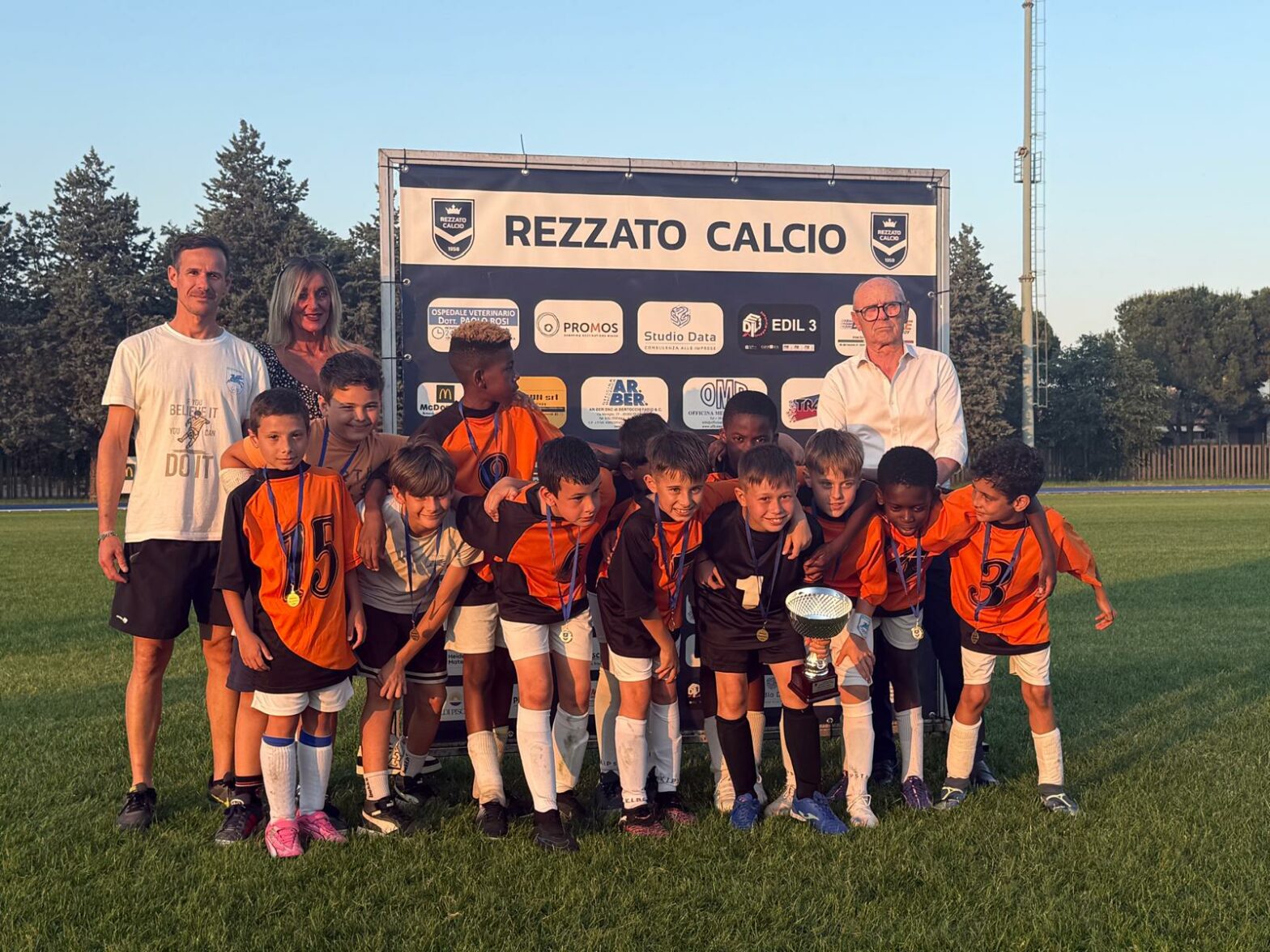 Il Botticino che ha vinto nel 4° Memorial Città di Rezzato